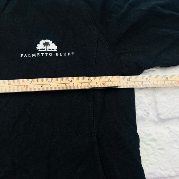 Tasc Lightweight Zip Up Jacket Womens Small Black Palmetto Bluff Logo - Picture 6 of 10